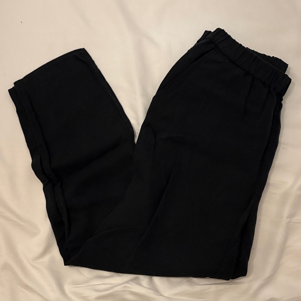 VETTA Capsule Black Tapered Trouser